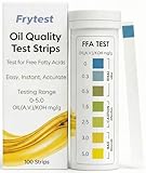 FryTest Tiras Test Aceite Fritura FFA – Medidor de Calidad del Aceite – Control HACCP – 100 Tiras – Fabricación Certificada ISO 9001