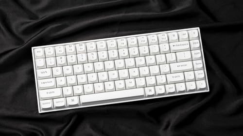 Image of Keychron K2 Pro White QMK /VIA Wireless Mechanical Keyboard /Fully Assembled (Hot-Swappable) / RGB Backlight Aluminum K Pro Red /White