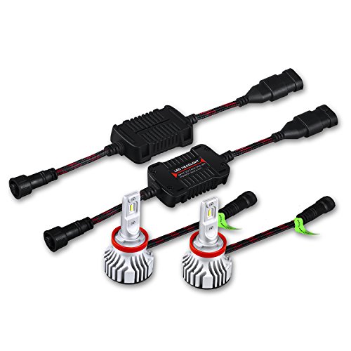 Alla Lighting Adjustable H8 H9 H11 Led Bulb D-Cr 9000 Lumens Extreme Super Bright Forward Lighting/Fog Lights/Drl Bulbs #TOP7