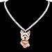 DUOWEI Lindo collar de perro Yorkshire Terrier con colgante de perro Imagen de DUOWEI Lindo collar de perro Yorkshire Terrier con colgante de perro