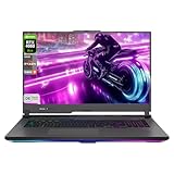 ASUS ROG Strix G17 Gaming Laptop, AMD Ryzen 9-7940HX, 32 GB DDR5 RAM, 4 TB PCIe SSD, 17.3' FHD (1920x1080) Display, Nvidia GeForce RTX 4060 Graphics, RGB QWERTZ Tastatur, Windows 11 Home, Grau