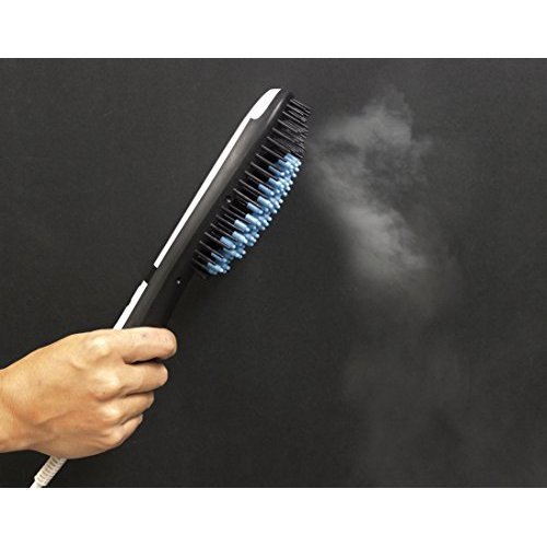 Buy Beliosa Electric steam Hair Straightener Brush Detangling Brush with Anion Spray and Anti