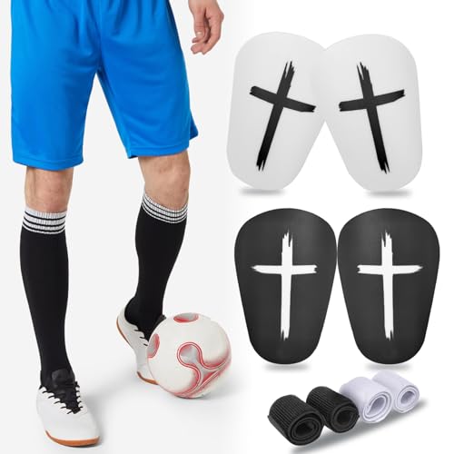 Mini Shin Guards Soccer Age 4-6 Small Protective Gear with Fixed Straps