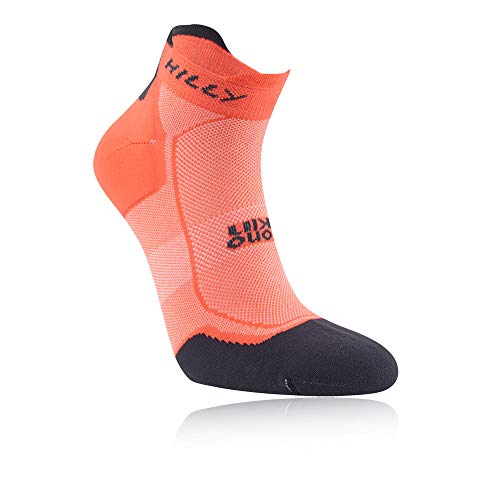 Hilly Clothing Pace Socklet - Calcetines de Running para Mujer, Mujer, Color Rosa/Gris, tamaño FR : M (Taille Fabricant : 39.5-42.5)