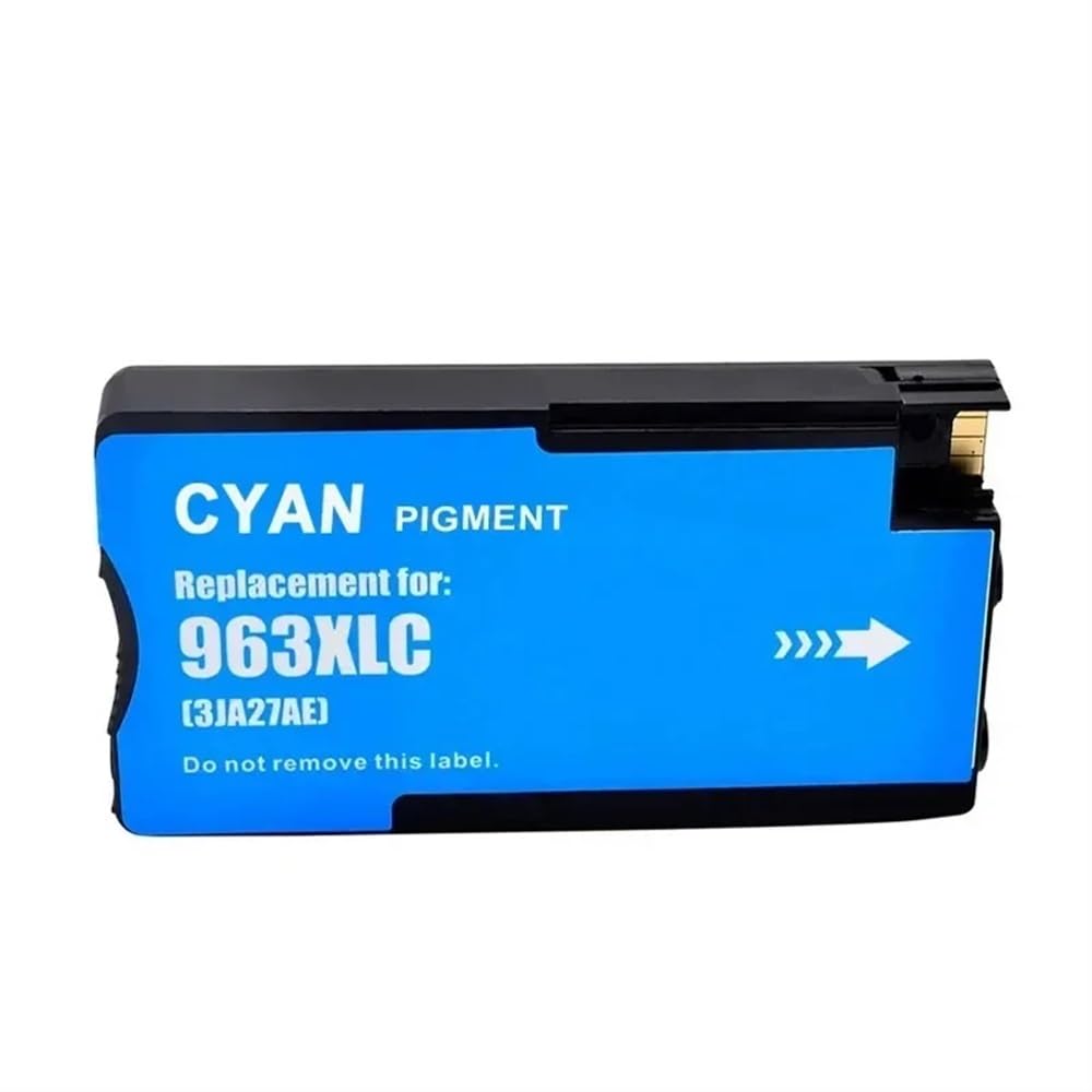 Cartucho de Tinta Compatible con 963XL 967XL 963 967 XL OfficeJet Pro 9010 9015(C 1PCS)