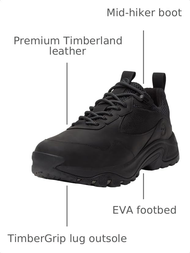 Image of Timberland Men's Mt. Maddsen Peak Low Lace-up Waterproof Hiking Boot
