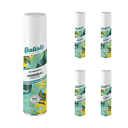 Batiste Dry Shampoo, Clean and Classic Original, 6.73 Fl Oz, Pack of 6