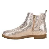 TOMS Girls Charlie Fashion Boot, Gold Crackle Foil, 1.5 Little Kid