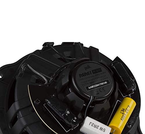 Polk Audio Mm522 Mm1 Series 5.25 Inch 300 Watt Max Full Range Coaxial Marine Boat Atv Car Audio Speakers With 1 Inch Tweeter, Black #TOP5