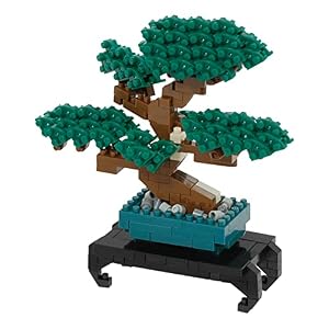 nanoblock -NBH-224 – Bonsai Pine, Merhfarbig