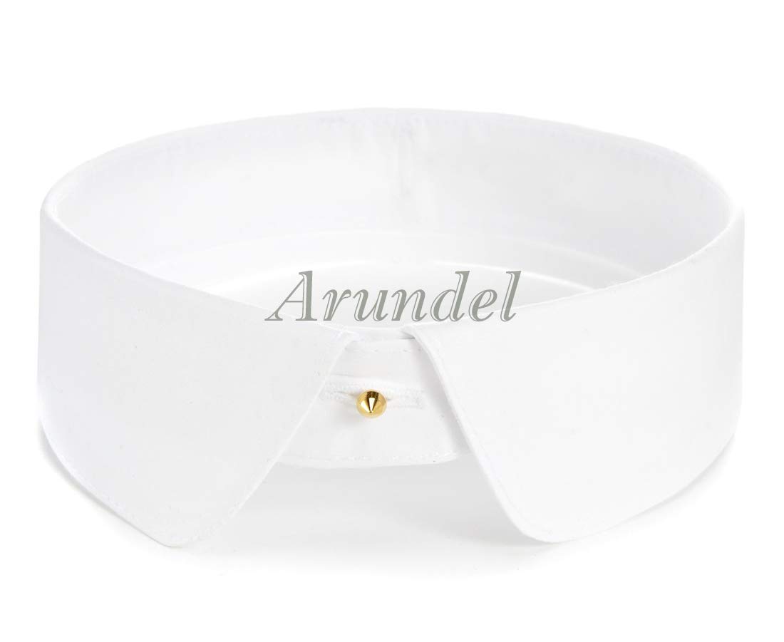 Arundel Starched Stiff Detachable Shirt Collar 16"