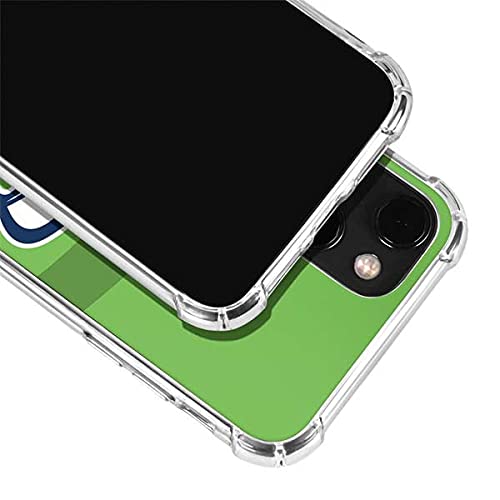 Skinit Clear Phone Case Compatible with iPhone 13 - Officially Licensed NFL Seattle Seahawks Double Vision Design