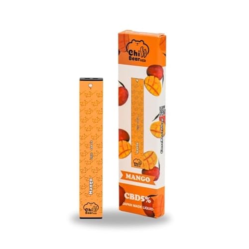 ChillBear + CBD5% �}���S�[ (CBD�x�C�v/�@�����K����) �������� CBD60mg �����^�уV�[�V�� �x�C�v �g���̂� �d�q�^�o�R �m���j�R�`�� �^�[���t���[