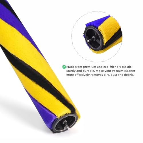 Frogetu 1 Stück Bürste Kompatibel mit Dyson V12/V15/Slim,für Dyson V12/V15 Slim Staubsauger Softwalzen,Ersatzbürste für Dyson V12/V15 Slim Absolute Ersatzteile (Nur Bürsten)
