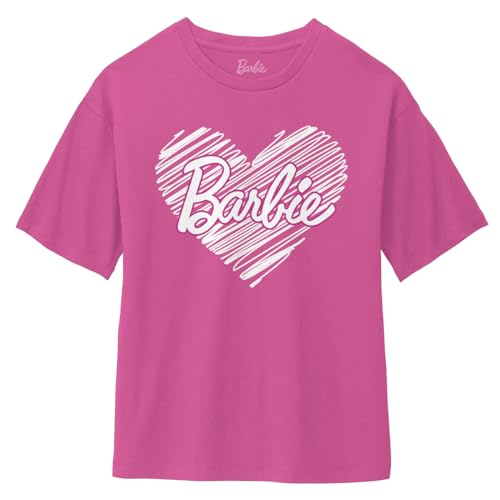 Opiniones de Playera Niña para comprar hoy. 44 Barbie 80587 Playera Casual Estampada para Niñas 4