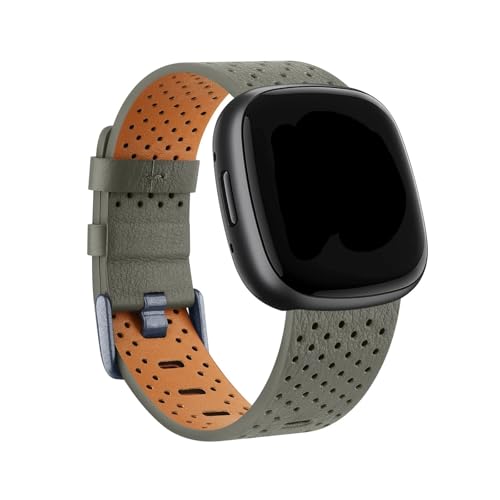 U[xgɓKFitbit Versa 3/Versa 4 Sense/Sense 2(Gray,For Fitbit Sense 2,Size L)
