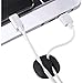 immagine 4ZMREN Organizer cavi Clip di Cavi, Cable Clips organizzatore scrivania Clip fermacavi da parete per cavi elettrici, per accessori di ricarica, cavo per mouse, PC, ufficio e casa