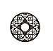 Westinghouse 7776400 Ceiling Medallions Scroll Polyurethane