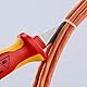 KNIPEX Kabelmesser isolierender Mehrkomponenten-Griff, VDE-geprüft 190 mm, 98 52