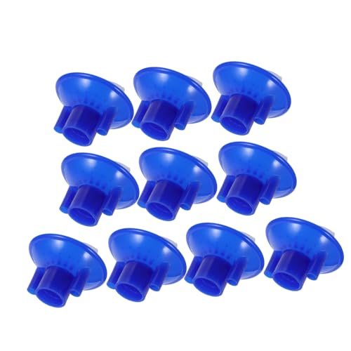STOBAZA 10pcs Detachable Mop Handle Clamps for Heavy Duty Replacement Ergonomic Design Fit Secure Grip Efficient Cleaning Blue