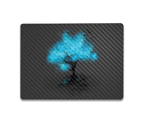 Image of MightySkins Carbon Fiber Skin Compatible with Microsoft Surface Laptop Go 3 (2023) Full Wrap Kit - Leaving Home | Protective, Durable Textured Carbon Fiber Finish | Made in The USA
