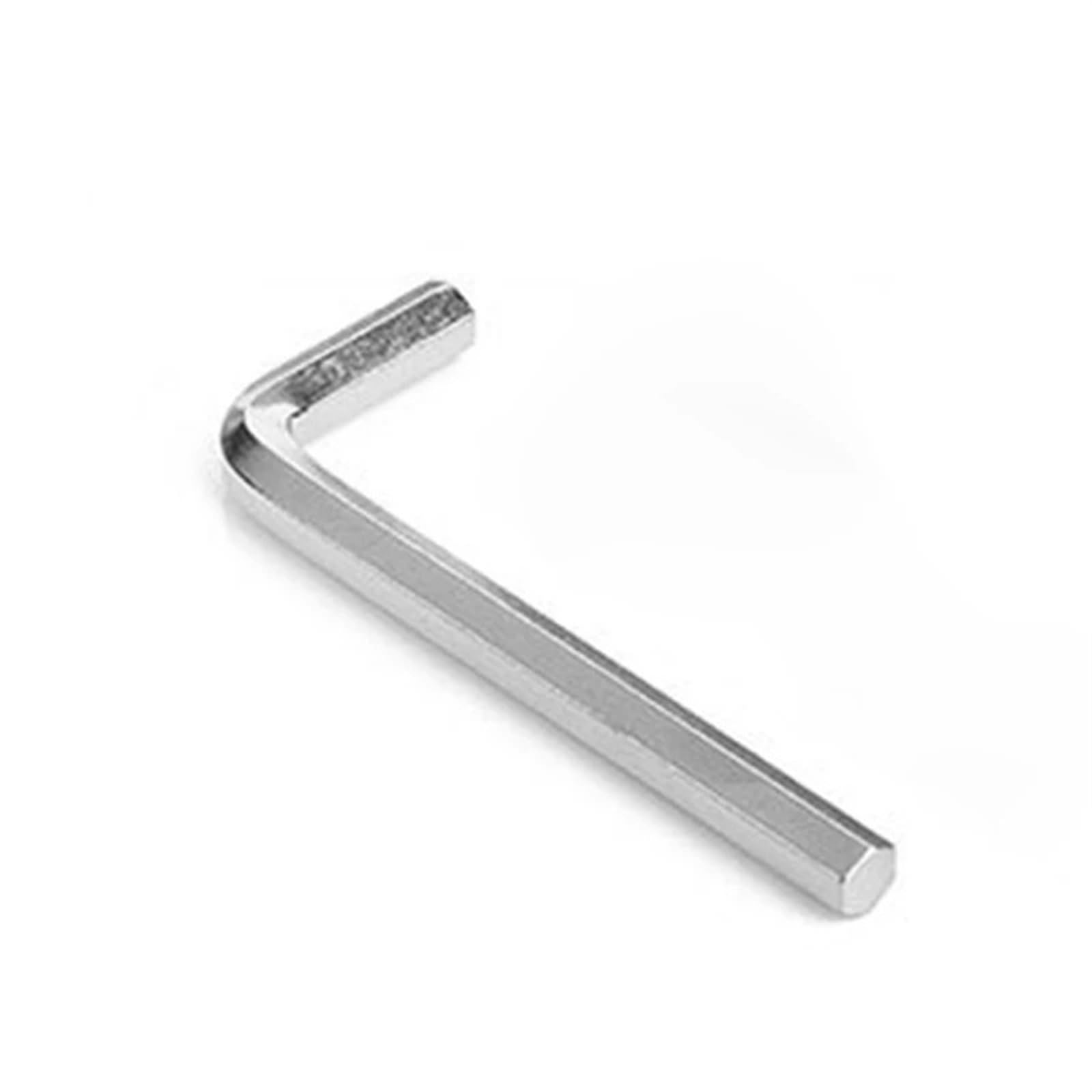 Hnulgvi Silvery Type Hexagonal Spanner With Flat Head Hexagon Wrench 1Pcs L Shaped Hex Key Allen Carbon Steel(,3Mmx20x60)