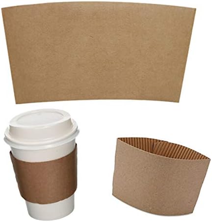 Traditional Cup Jacket for 10 oz. - 20 oz. Cups, Kraft (1000)