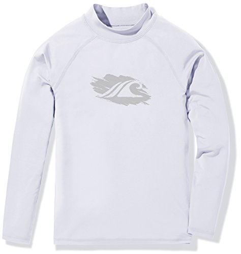 TSLA Boys UPF 50+ Long Sleeve Rashguard Youth Surf Kids Swim Top, Boy