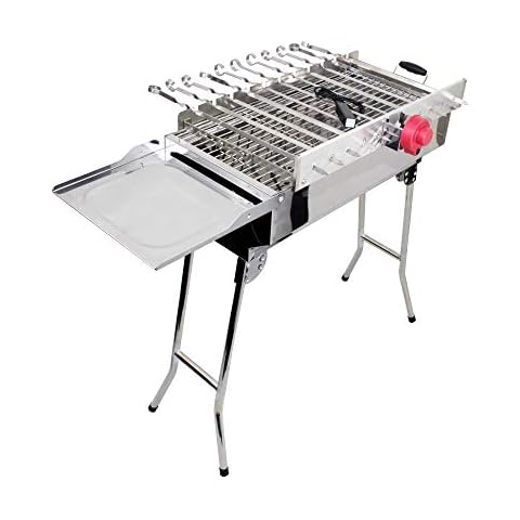 Vertimeet Grillset - Edelstahl Holzkohle-Grill Cover