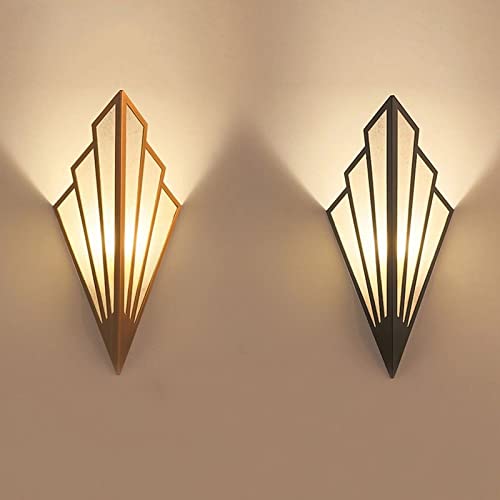Aplique decorativo LED con silueta de diamante para una estética interior sofisticada 5