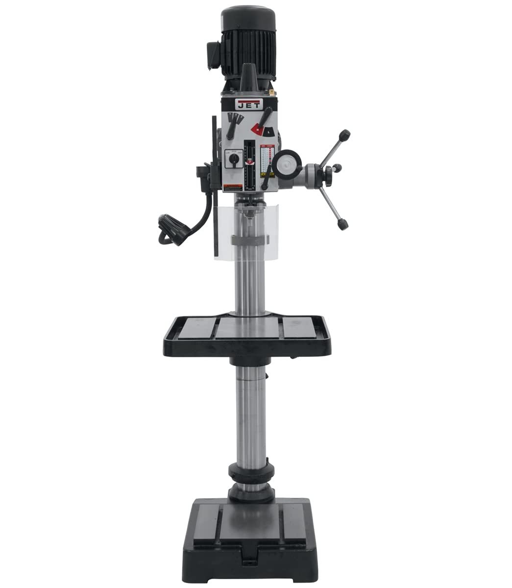 JET 20-Inch Geared Head Drill Press, 2 HP, 230V 3Ph (Model GHD-20