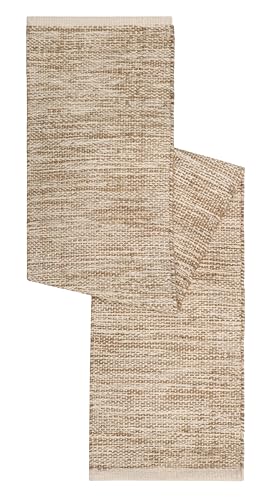 Image of THE HOME TALK 4-6 Seater Table Runner|Stylish Console Decor for Dining Table, Parties, Events | Machine Washable | 100% Cotton Fabric | Decorative Placemats (Denim Blue, 13 x 72 Inch)