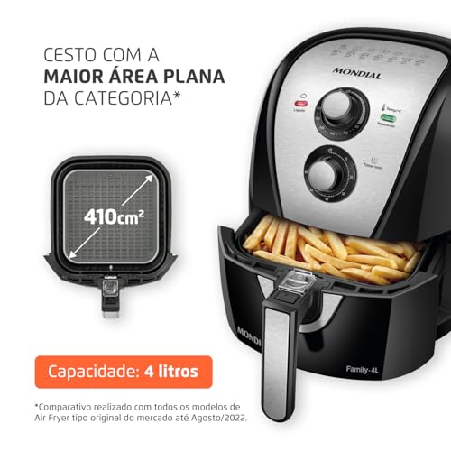 Mondial Air Fryer 4L AFN-40-BI 1500W
