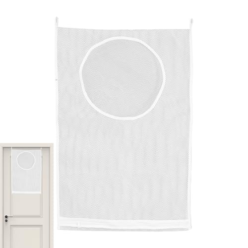 Cesta para la colada de malla | Cesto de ropa portátil con diseño higiénico, bolsa de red lavable con diseño espacioso para casa, dormitorio, baño, viaje, transporte de ropa