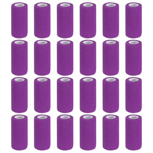 Bandage élastique auto-adhésif 177" x 4" respirant pour cheville et sport