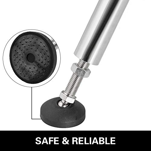 VEVOR Aerial Yoga Frame, 9.6 FT Height Yoga Swing Stand, Max 250kg/551lbs Steel Pipe Inversion Yoga Swing Stand Yoga Rig Yoga Sling Inversion Equipment for Indoor Outdoor Aerial Yoga