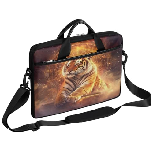Maletín del espacio signo zodiacal Tigre para laptop 15 pulgadas miniatura 1