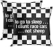 Emvency Throw Pillow Cover Car Cool Black White Formula Checkered Flags Pattern Motorsport Decorative Pillow Case Home Decor Square 16 x 16 inch Pillowcase