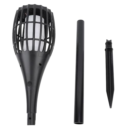 SuniconSolar Lights Outdoor, Waterproof Warm Yellow Garden Lights Solar Powered Lights Solar Tiki Torches Landscape Decorations Lighting with Flickering Flame for Patio Yard