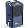 305 Pint Commercial Dehumidifier for Industrial Sites Commercial Grade Dehumidifiers with Drain Hose for Large Spaces Basements Warehouse Flood Water Damage Restoration 5 Year Warranty