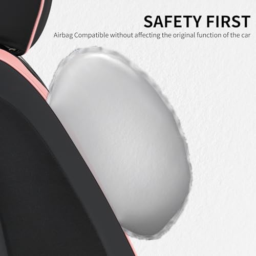 Image of FLORICH Car Seat Covers Front Seat, Leather Seat Covers for Cars, Waterproof Car Seat Protector Breathable, Front Seat Covers for Cars, Automotive Seat Covers Universal Fit for Most Cars SUV Truck