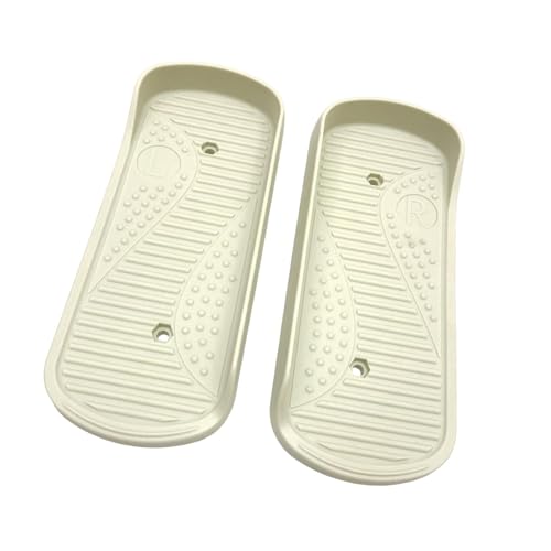Ronyme 2 Pedales para elíptica, estables, portátiles, Accesorios de Ciclismo, de Fitness, Ligeros, para Deportes, Interior y Oficina.