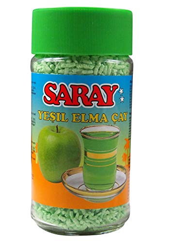 6 x 200g Saray Instant Tee mit grüner Apfelgeschmack Tee - Yesil Elma Cay Cover