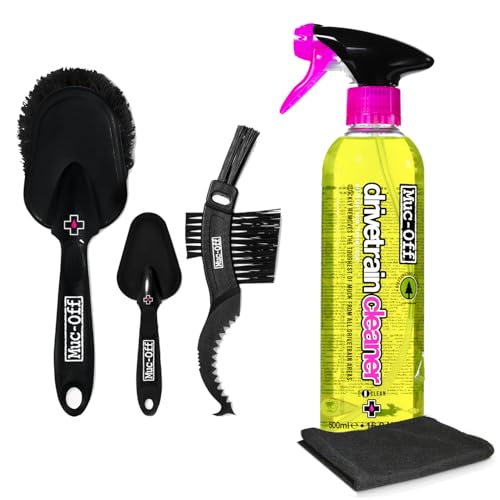 Image of Muc-Off Drivetrain Cleaner - Effective Bike Chain Cleaner and Bike Chain Degreaser Spray - Bike Cleaner for MTB /Gravel /Road /BMX