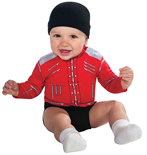 Rubie's Costume Co. Baby's Michael Jackson Beat-It Jacket One-Piece Costume, Multicolor, 6-12 Months