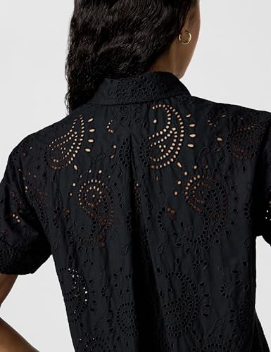 Image of Club Monaco Women's Women's Eyelet Shirt Dress