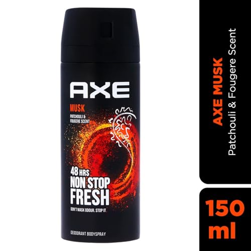 Image of Axe Musk Deodorant Body Spray for Men | 48H* Odour Protection | With Lavender, Geranium, and Vanilla notes| 150ml