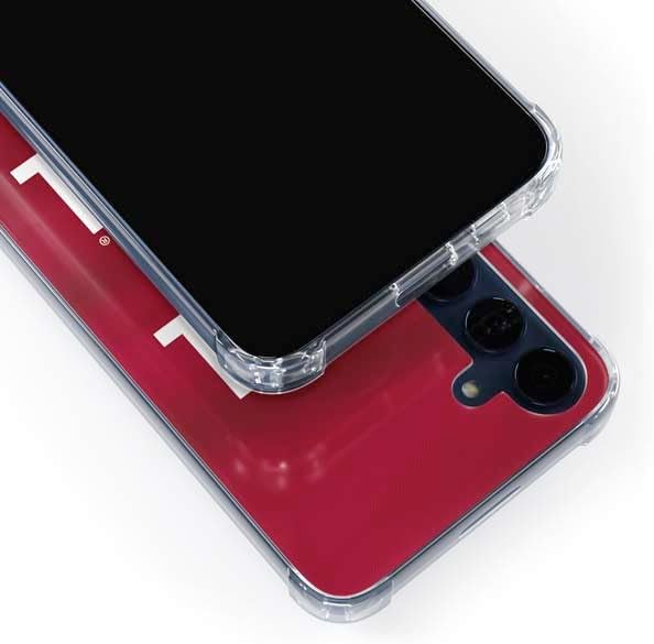 Skinit Clear Phone Case Compatible with Galaxy S24 - Officially Licensed University of Alabama Roll Tide Roll Design