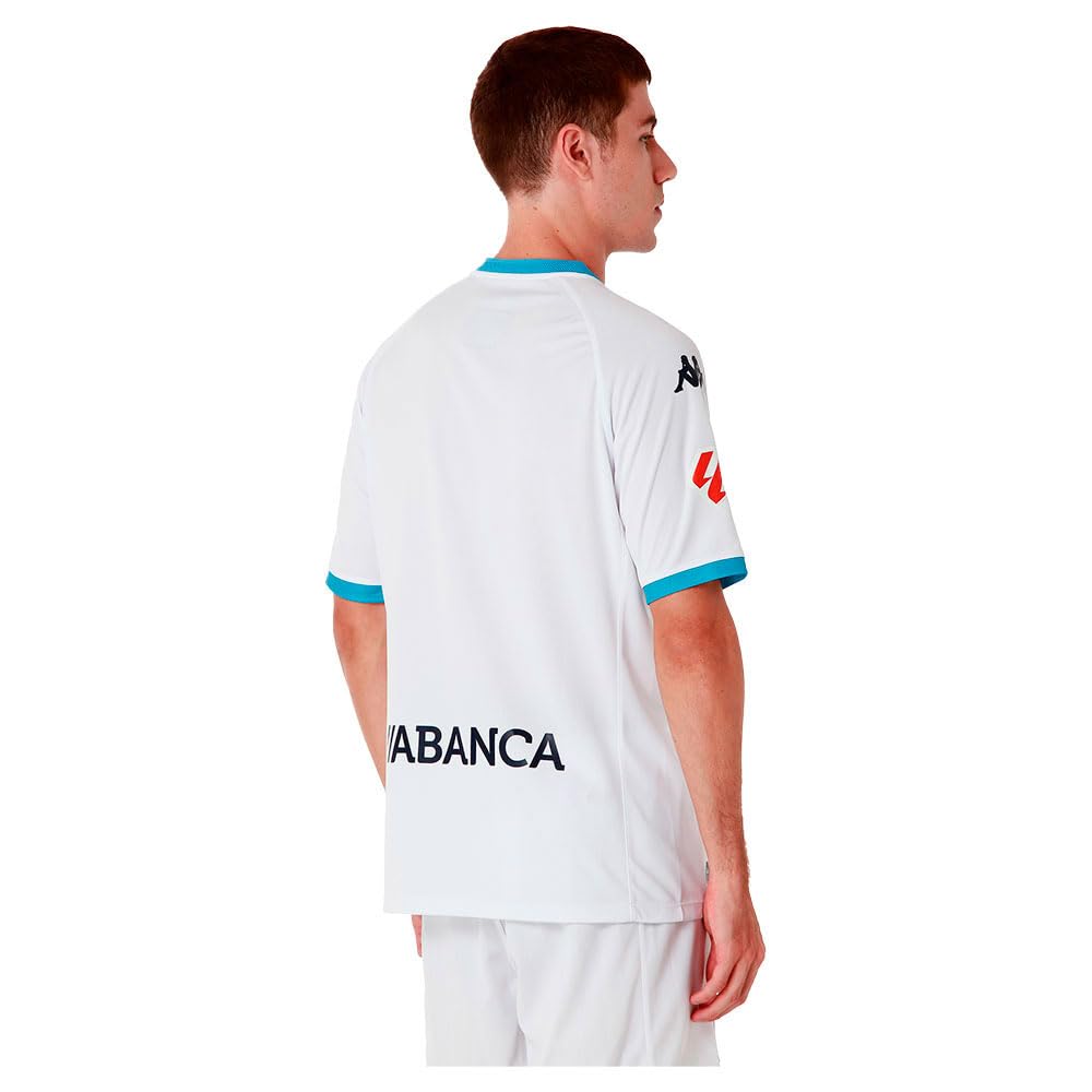 Kappa Deportivo La Coruña Kombat 24/25 Third Junior Short Sleeve T-Shirt 10 Years