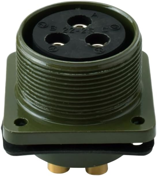 MS3102 22-2PSocketPin U.S. Military Standard Aviation Plug Connector Socket
